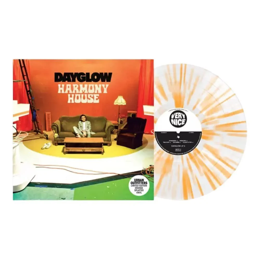 Dayglow - Harmony House Limited White Base with Orange Splatter LP
